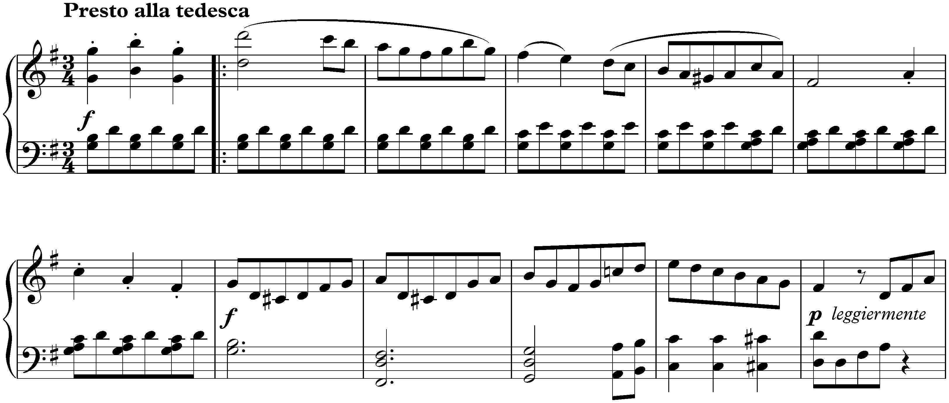 Sonata No 25 In G Major Op 79 Ludwig Van Beethoven